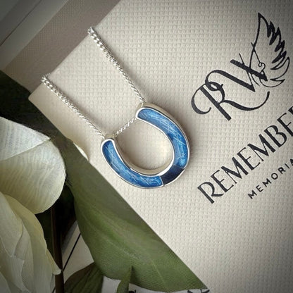 Floating Horseshoe Pendant