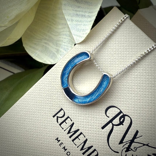 Floating Horseshoe Pendant