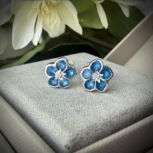 Forget me Not Stud Earrings