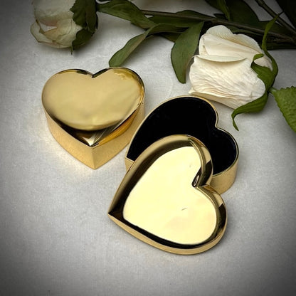 The Hidden Heart Gold Trinket Box