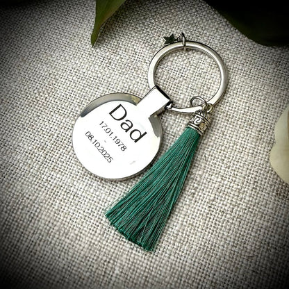 Engraved keyring