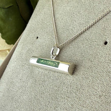 Sterling Silver Ladies T-Bar Pendant