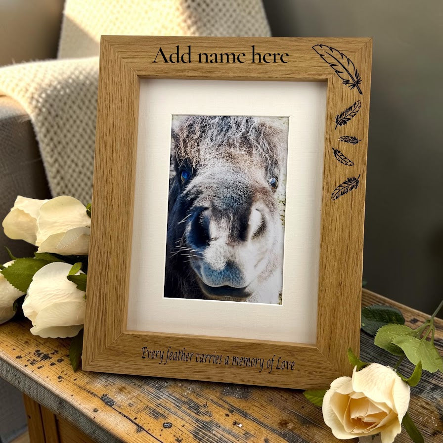 Engraved Keepsake Photo Frame
