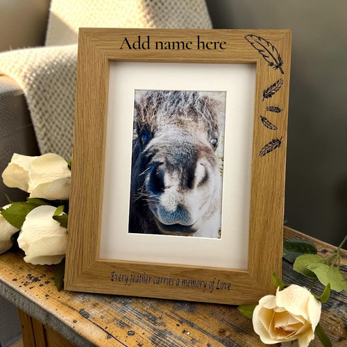 Engraved Keepsake Photo Frame
