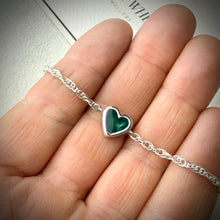 Sterling Silver Petite Heart Twist Adjustable Bracelet
