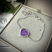 Sterling Silver Heart Adjustable Bracelet