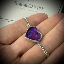 Sterling Silver Heart Adjustable Bracelet