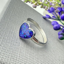 Sterling Silver Large Heart Ring
