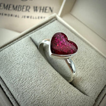 Sterling Silver Large Heart Ring