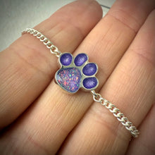 Sterling Silver Paw Adjustable Bracelet