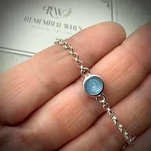 Sterling Silver Petite Round Adjustable Bracelet
