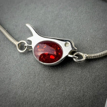Sterling Silver Robin Adjustable Bracelet