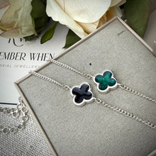 Sterling Silver Clover Adjustable Bracelet