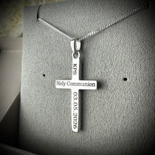 Sterling Silver 3D Cross Pendant